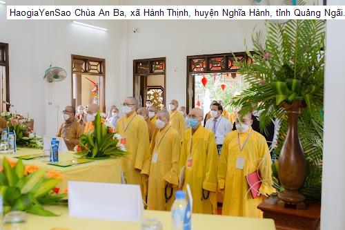 Danh Sách 9 Chùa, địa chỉ tâm linh tại Huyện Nghĩa Hành Tỉnh Quảng Ngãi