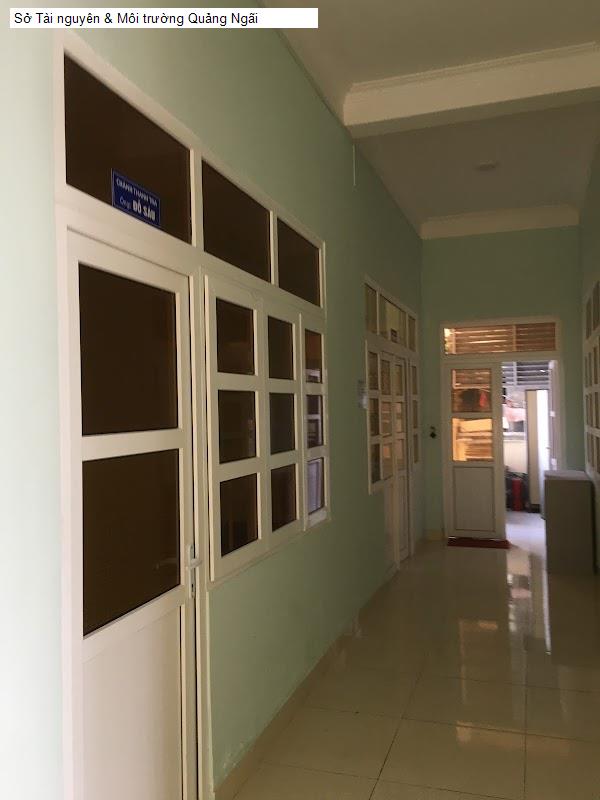 Sở Tài nguyên & Môi trường Quảng Ngãi