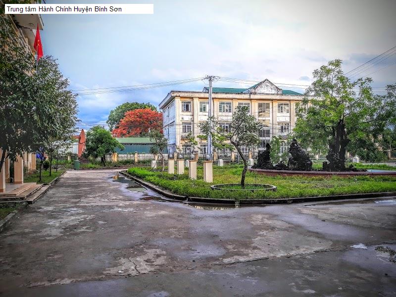 Trung tâm Hành Chính Huyện Bình Sơn