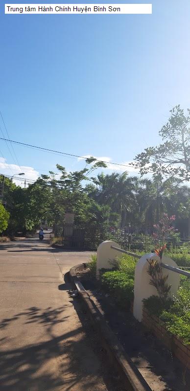 Trung tâm Hành Chính Huyện Bình Sơn