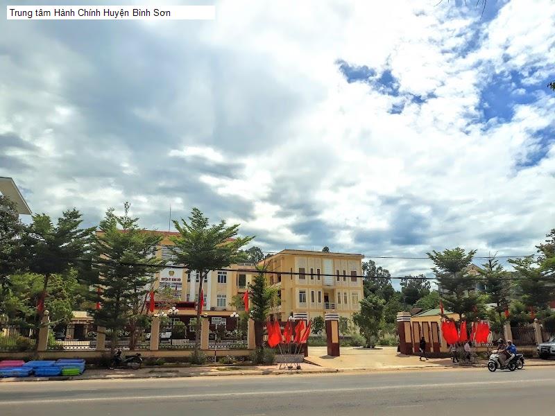 Trung tâm Hành Chính Huyện Bình Sơn