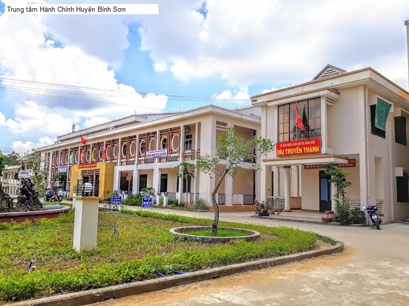 Trung tâm Hành Chính Huyện Bình Sơn