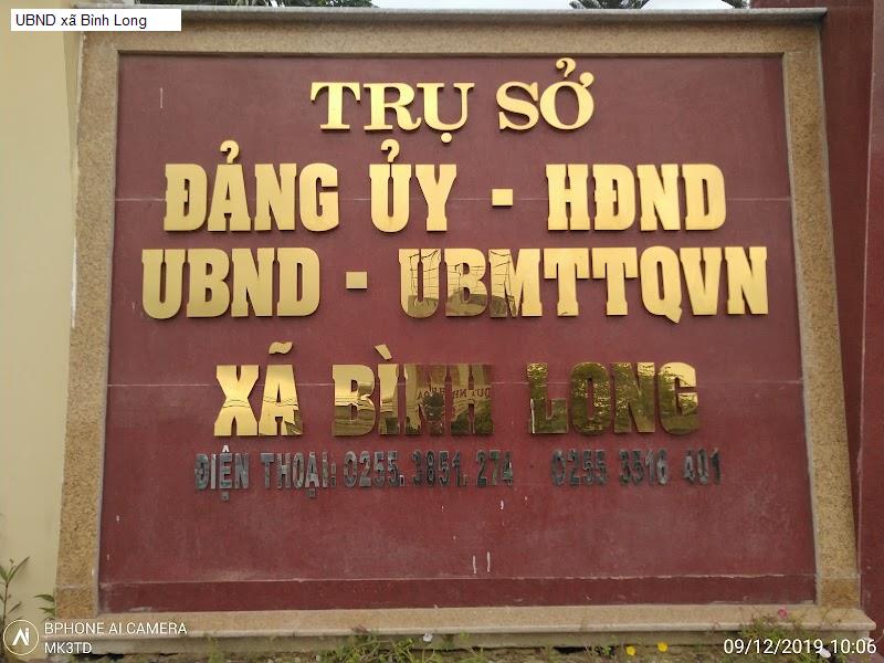 UBND xã Bình Long