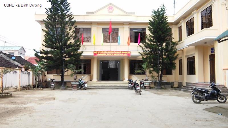 UBND xã Bình Dương