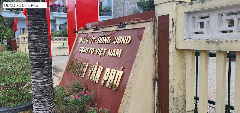 UBND xã Bình Phú