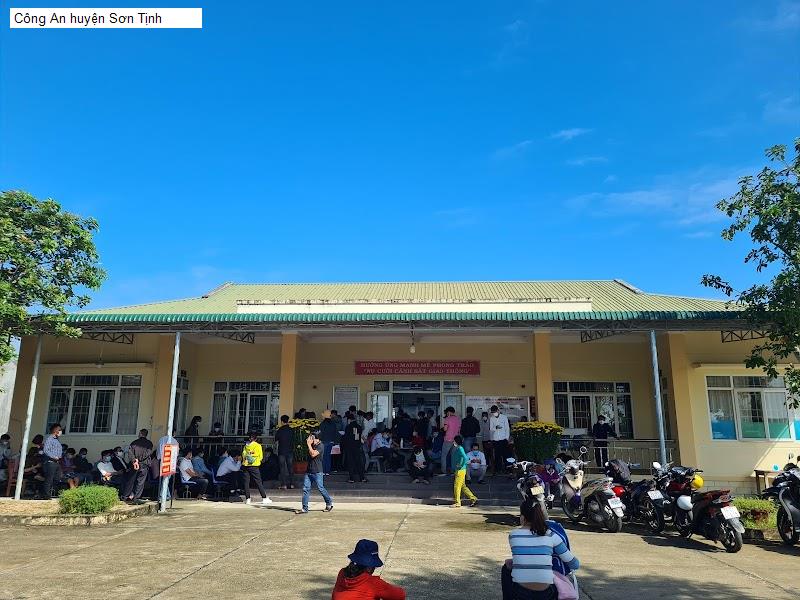 Công An huyện Sơn Tịnh