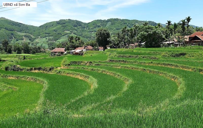 UBND xã Sơn Ba