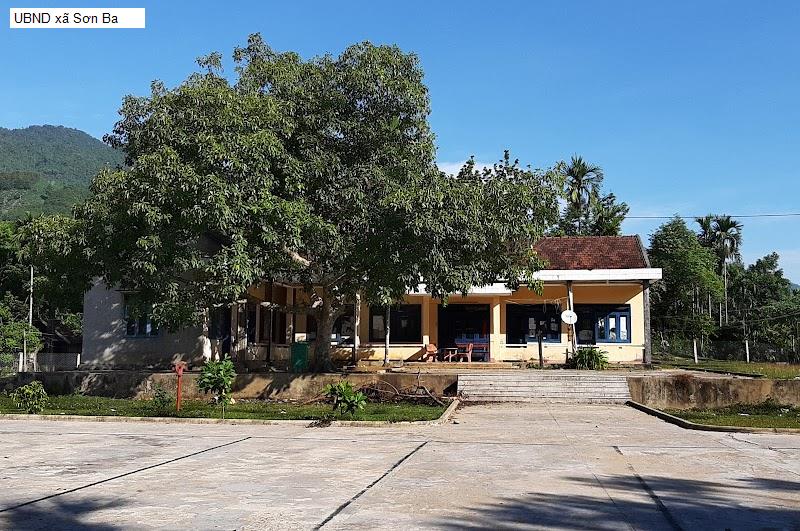 UBND xã Sơn Ba