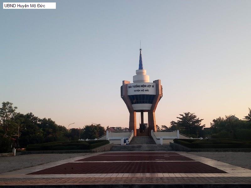 UBND Huyện Mộ Đức
