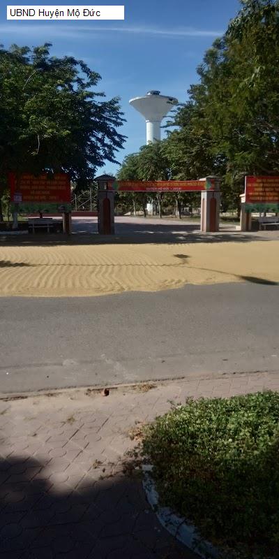 UBND Huyện Mộ Đức