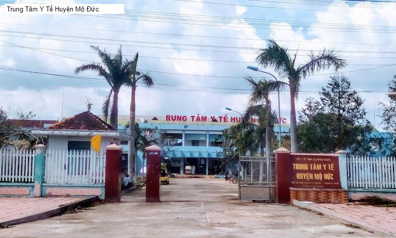 Trung Tâm Y Tế Huyện Mộ Đức
