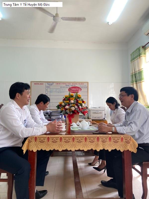 Trung Tâm Y Tế Huyện Mộ Đức