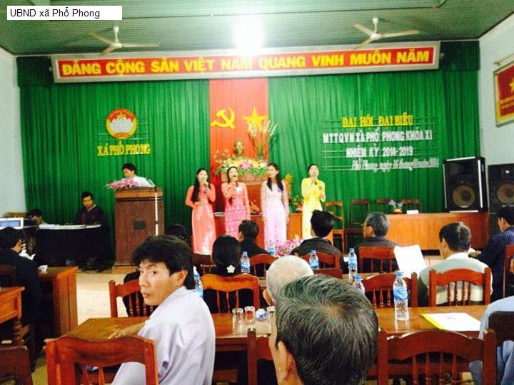 UBND xã Phổ Phong