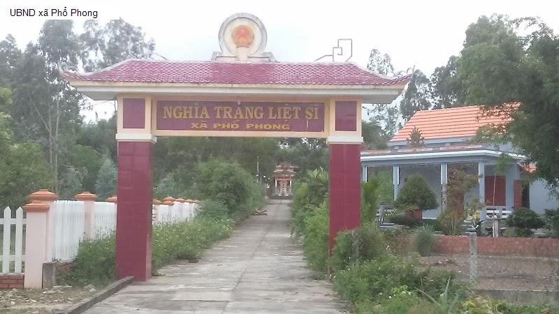 UBND xã Phổ Phong