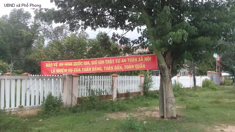 UBND xã Phổ Phong