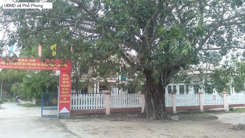 UBND xã Phổ Phong