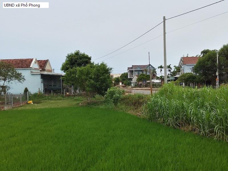 UBND xã Phổ Phong