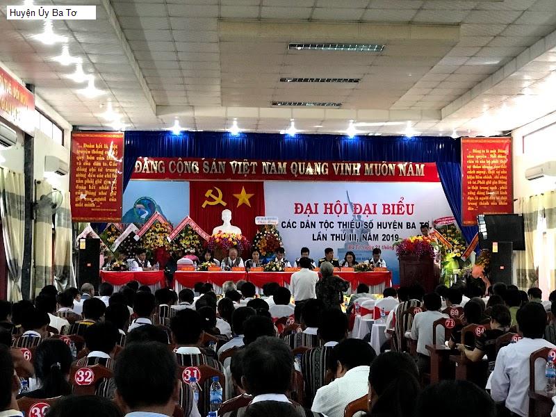 Huyện Ủy Ba Tơ