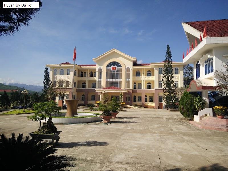 Huyện Ủy Ba Tơ