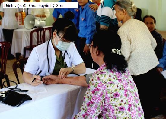 Bệnh viện đa khoa huyện Lý Sơn